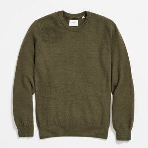 NWT Billy Reid Hunting Sweater, Fern Green